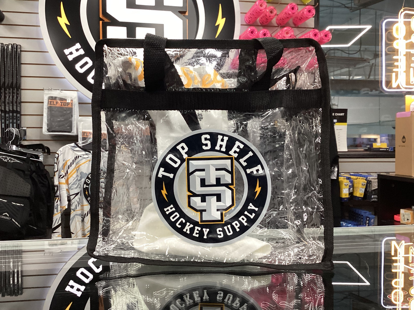 Top Shelf Clear Carry Bag