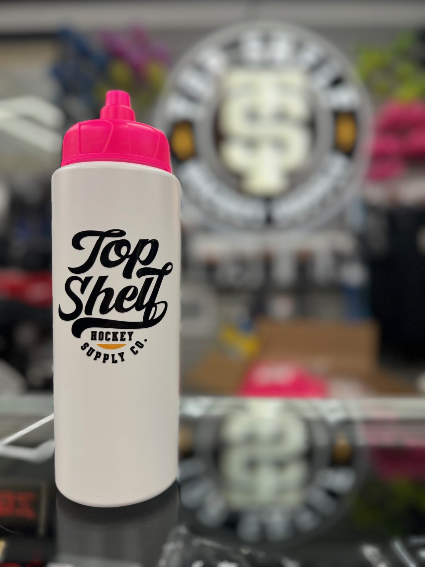 TOP SHELF SQUEEZE WATER BOTTLE