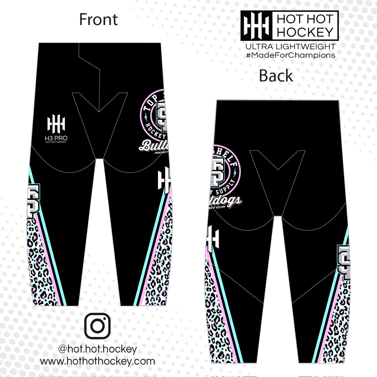 TOP SHELF LADY BULLDOGS JERSEY KIT