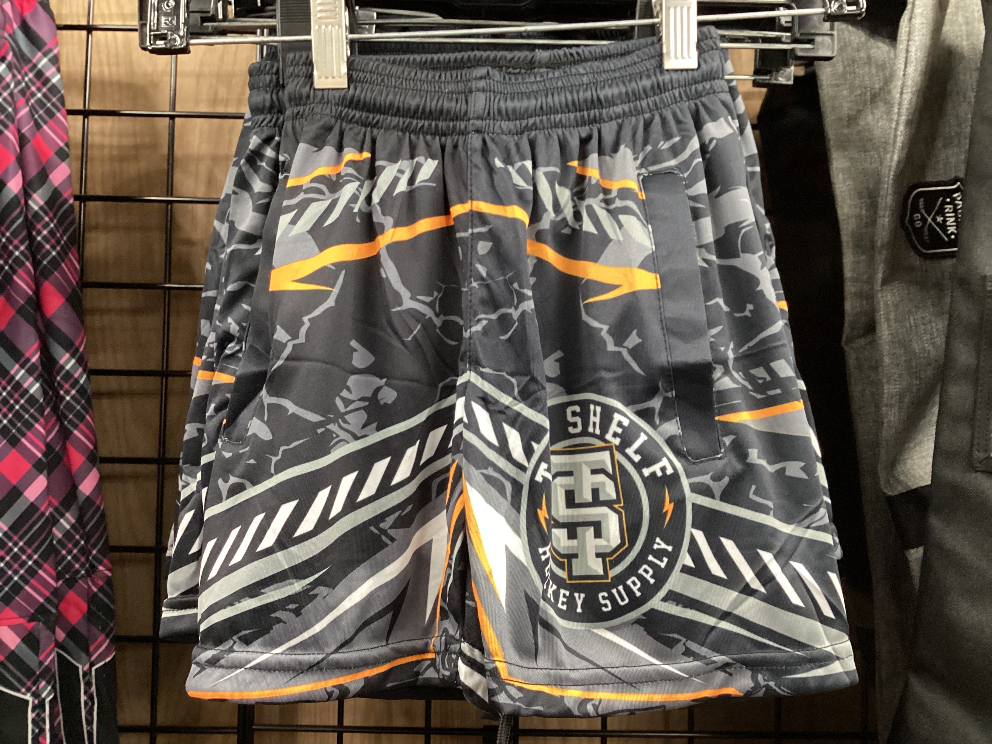 Selected Native ventirad Print Basketball Shorts